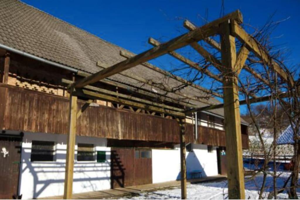 Beehive Cabin On A Farm Radovljica Exterior foto